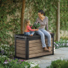 Záhradný úložný box DECO DEC BOX 380L Ashwood - Keter