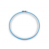 Vyšívací kruh plastový modrá 1ks