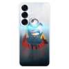 Silikonové pouzdro iSaprio - Samsung Galaxy S25 - Mimons Superman 02 (Odolný silikonový kryt, obal, pouzdro iSaprio - Samsung Galaxy S25 - Mimons Superman 02 - skvělá ochrana a pružnost, stylový UV po