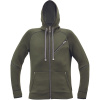 CERVA GROUP a.s. NEURUM mikina s kapucňou Farba: tm.olivová, Veľkosť: XS
