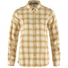 Fjällräven Övik Flannel Shirt W, Veľkosť XS, Farba CHALK WHITE-DUNE BEIGE