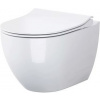 Cersanit ZEN WC závesné CleanOnasedátko Slim SC duropl, Biela S701-428 s tesnením S701-428