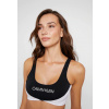 Vrchný diel plaviek KW0KW00839-BEH black and white - Calvin Klein S černá-bílá