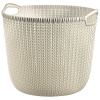 Kôš Curver® KNIT 30L, krémový, 39x30 cm