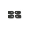 SHINY INDY SPACER,VAR. KAWASAKI,BLACK