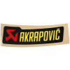 AKRAPOVIČ nálepka 90X26.5 BLACK/RED/YELLOW