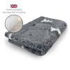 DRYBED Premium Vet Bed XMAS Starry Pine šedý 150 x 100 cm