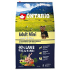 Krmivo Ontario Adult Mini Lamb & Rice 6,5kg