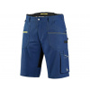 CXS STRETCH / Pánske strečové kraťasy - tmavo modrá / čierna 60