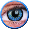 Maxvue Vision ColourVue Glamour - Aqua (2 šošovky trojmesačné) - dioptrické Dioptrie -4,00, Zakrivenie 8.6