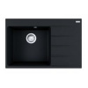 Drez FRANKE, Centro CNG 611-78 TL, odkvapkávač vpravo, Fragranite Onyx