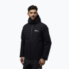 Pánska páperová bunda Jack Wolfskin Wisper Ins black