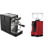 Stone Espresso Plus + Eureka Mignon Silenzio, BL ferrari red