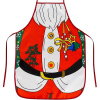 Ruhhy 22683 Vianočná zástera Santa Claus
