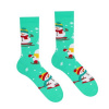 Unisex ponožky Froté Snehuliak HestySocks (veľkosť: 35-38)