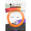 3Dsimo Filament ABS II - oranžová, čierna, biela 15m - 3DSimo ABS II oranžová černá bílá 15m G3D3009