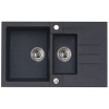 Alveus Granitový drez ROCK 70 Farba: Čierna