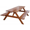 ROJAPLAST Piknik Záhradný set 200 cm, lakovaný ROJAPLAST 245/20