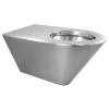 NOFER Závesná WC misa 370x340x700, nerez mat 13011.S