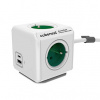 POWERCUBE Cubenest - PowerCube 1.5m Extended USB PD20W, A+C zelená