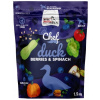 SYTA MICHA Suché krmivo pre psa Kačica, čučoriedky a špenát 1.5 kg
