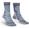 BRIDGEDALE Ultra Light T2 Coolmax Performance Boot Socks Dámske ponožky Riflová Tmavá, S