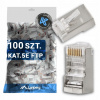100 X ZÁSTRČKA KONCOVKY ZÁSTRČKA RJ45 8P8C FTP CAT KAT.5E LANBERG