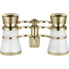 Eschenbach Glamour kukátko 3 x 25 mm perlovo biela, zlatá; 44431