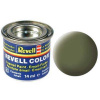 REVELL 68 RAF tmavo zelená matná syntetická modelárska farba, 14ml (REVELL 32168 RAF DARK GREEN MAT 14ml 0,47fl oz EMAIL COLOR)
