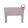 Prosperplast Rato case high 80 x 33 x 65 cm moka