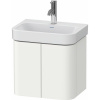 DURAVIT Happy D.2 Plus závesná skrinka pod umývadielko, 2 dvierka, 475 x 350 x 415 mm, biela matná lakovaná, HP4384036360000