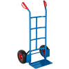tectake 402384 ručný vozík do 200 kg - modrá