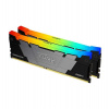 Kingston FURY Renegade/DDR4/16GB/3600MHz/CL16/2x8GB/RGB/Black (KF436C16RB2AK2/16)