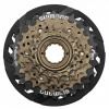 Pastorek na bicykel Shimano 7-rýchlostný, skrutkovací MF-TZ500-7 14-28T s krytom