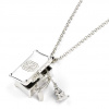 Puzdrový medailón Fantastické zvieratá Sterling Silver Newts s príveskom Nifler