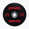 ZIVA SL Black Urethane Competition Bumper Disc 25kg olympijský kotúč
