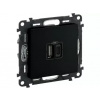 VALENA LIFE 2xUSB nabíjačka A+C 3A 15W čierna 756306