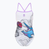Dámske jednodielne plavky SWEEP Aqua Medusa white