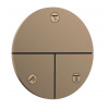 Hansgrohe ShowerSelect Comfort Ventil pod omietku, na 3 spotrebiče, kefovaný bronz 15558140-HG
