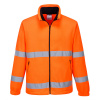 PORTWEST HI-VIS ESSENTIAL FLEECE F250 / Reflexná fleecová bunda - HV oranžová M
