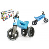 Teddies Odrážadlo FUNNY WHEELS Rider Sport modré 2v1, výška sedadla 28/30cm nosnosť 25kg 18m+ v krabici
