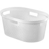 Curver Koš na prádlo Infinity Dots 40L bílý