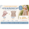 Mikk-Line Letní mušelínový outfit Velikost: 122 UPF 50+