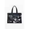 Dámská kabelka DESIGUAL 25WAXPA5 2000 BAG SESHAT HOBART 2000 BLACK velikost U