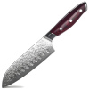 IZMAEL Damaškový kuchynský nôž Mijazaki Small Santoku 12 cm