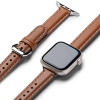 Ringke Leather One Padded Slim – Kožený remienok pre Apple Watch SE (40mm) – Hnedý KF2335883
