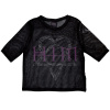 Tielko HIM - Heartagram & Logo Čierna XS