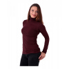 Dámsky rolák Alena, bordo L/XL