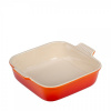 Le Creuset - zapekacia misa, štvorcová, 23 cm oranžová
