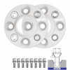 Rozširovacie podložky so závitom (sada 2ks) pre fiat panda 141 - 25mm, 4x98, 58,1